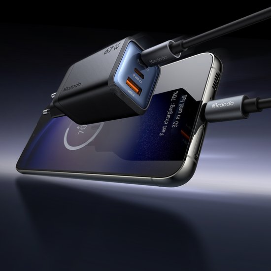 СЗУ MCDODO CH-0970 Mini Fast Charger 67W 2C1A