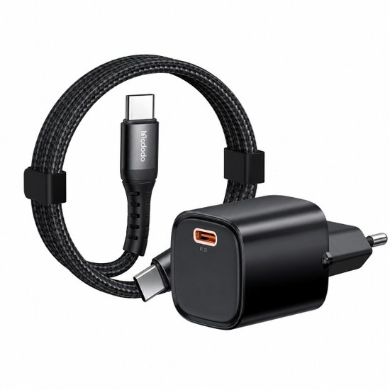 СЗУ MCDODO CH-0082/0083 Mini GaN Charger 30W 1C with C to C Cable 1m
