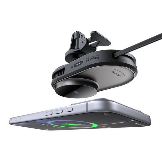 Автомобільний утримувач MCDODO CH-8400 Magnetic Wireless Car Charger 25W with 45W Charger