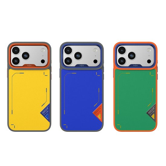 Kajsa Matrix Collection Vivid back case for iPhone 17 Pro