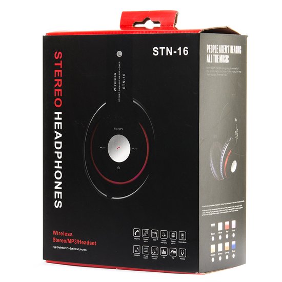 Bluetooth Headset STN16, Black