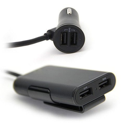 M8J068 - Car charger Budi 4 USB 1.8m 7.2A