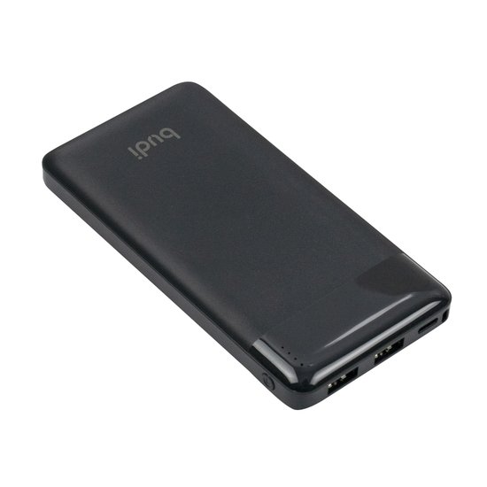 M8J095 - Budi Pocket Power Bank Double USB 10000 mAh