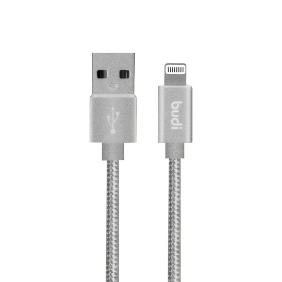 M8J180 - USB-кабель Budi Lightning in cloth 1m