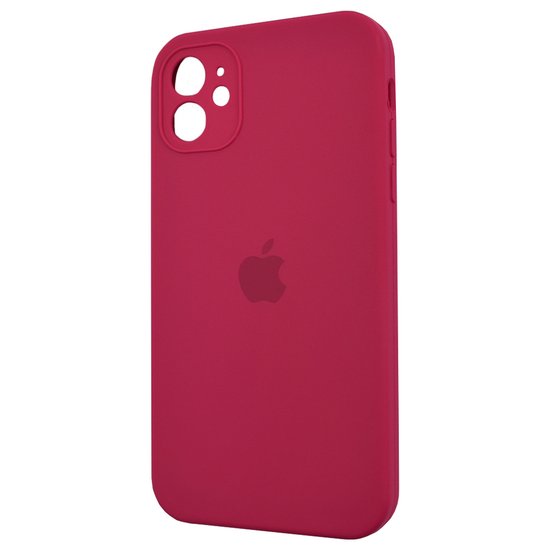 Square Full Silicone Case Close Camera iPhone 11