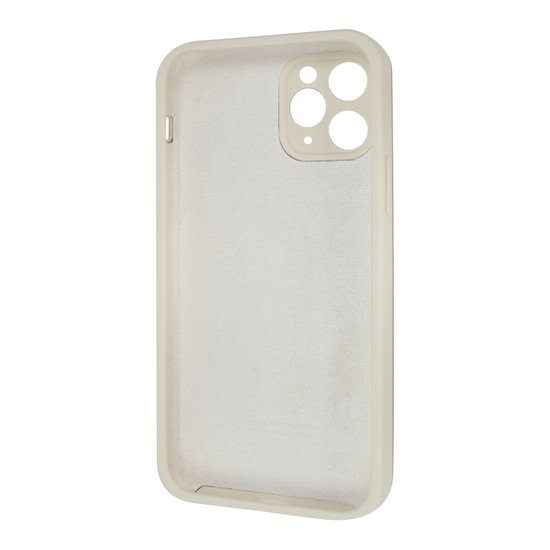 Square Full Silicone Case Close Camera iPhone 11 Pro