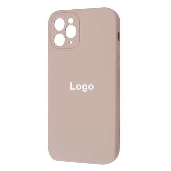 Square Full Silicone Case Close Camera iPhone 11 Pro