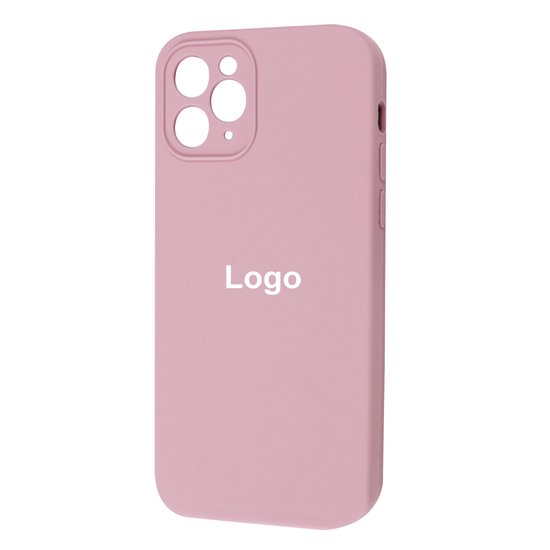 Square Full Silicone Case Close Camera iPhone 11 Pro