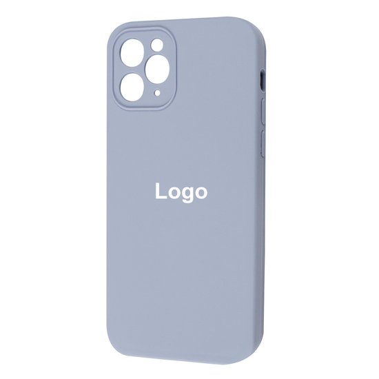 Square Full Silicone Case Close Camera iPhone 11 Pro