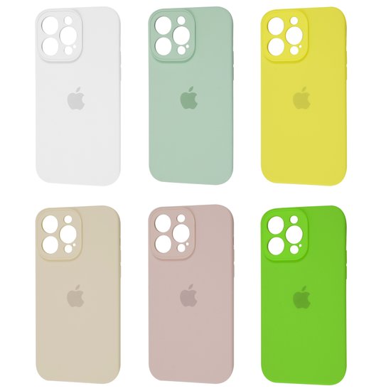 Square Full Silicone Case Close Camera iPhone 11 Pro Max