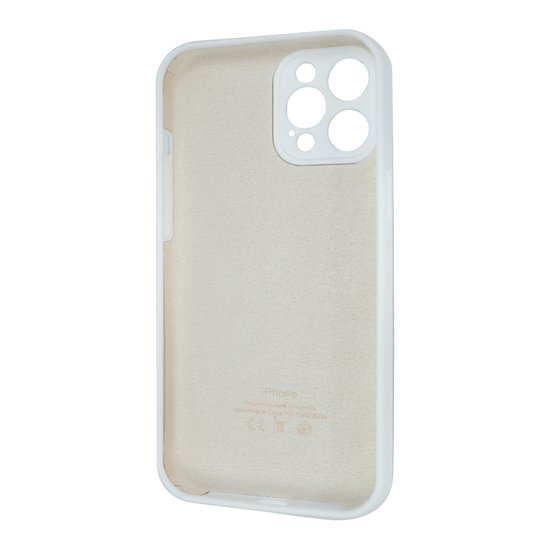 Square Full Silicone Case Close Camera iPhone 12 Pro Max
