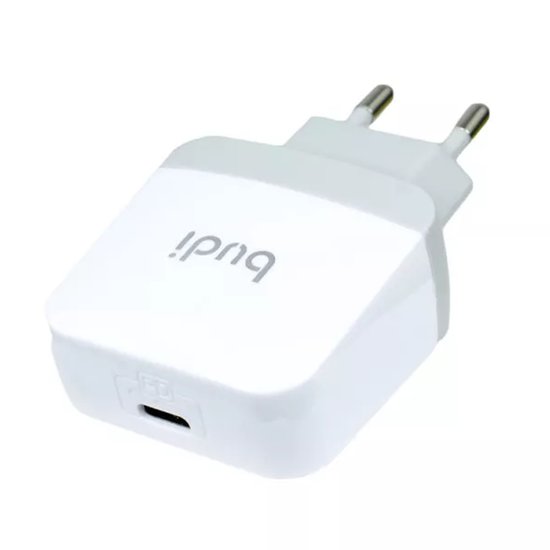 M8J940TE(AC940TEW) - Home Charger Budi 20W USB-C PD Power Adapter