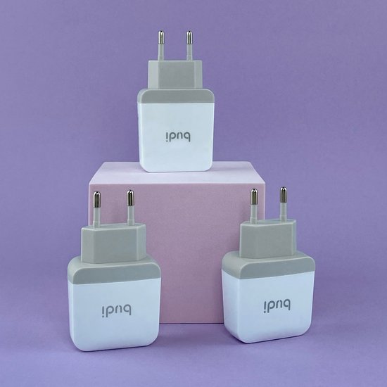 M8J940TE(AC940TEW) - Home Charger Budi 20W USB-C PD Power Adapter