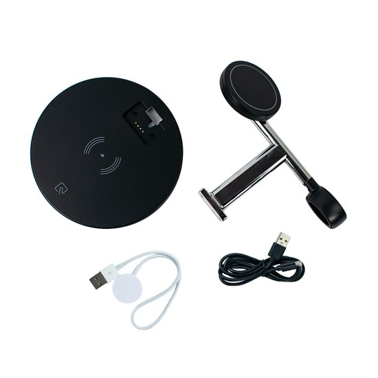 MagSafe PD&QC 3.0 Беспроводное ЗУ 3in1 Charging Station 25W
