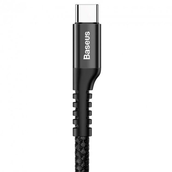 CATSR-01 - Baseus Fish-eye Spring Data Cable USB For Type-C 2A 1m