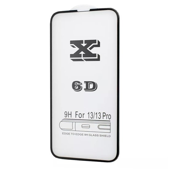Защитное стекло 6D Full Glue iPhone 13/13 Pro