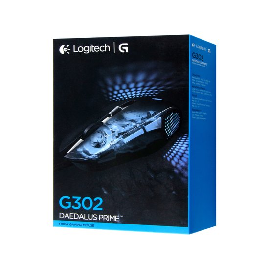 Мышь USB Logitech G302 Deadalus Prime