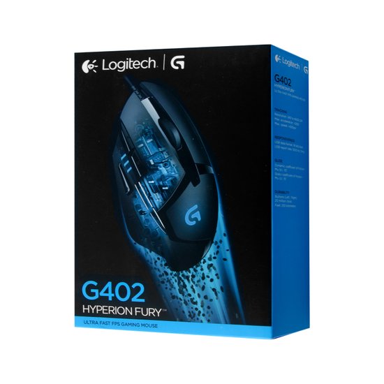 Мышь USB Logitech G402 Hyperion Fury