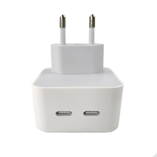 35W Dual USB-C Port Compact Power Adapter
