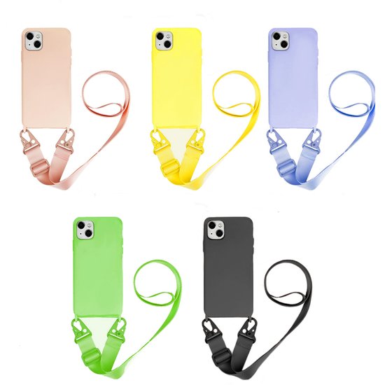 Strap Silicone Case iPhone 13