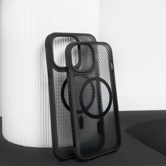 iPaky Carbone Clear case with MagSafe iPhone 13 Pro Max