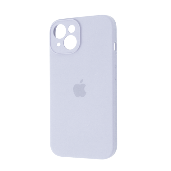 Square Full Silicone Case Close Camera iPhone 13