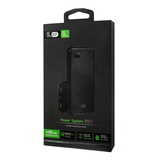 Power Bank PD-23 20000 mAh Type-C + 2 USB 18W