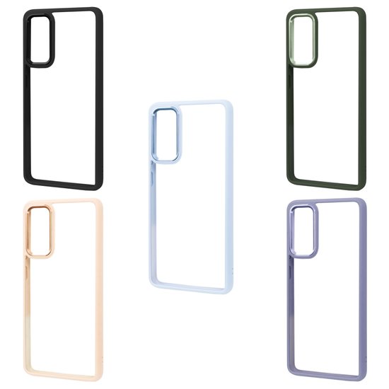 FIBRA  Metallic Clear Case Samsung S20 FE