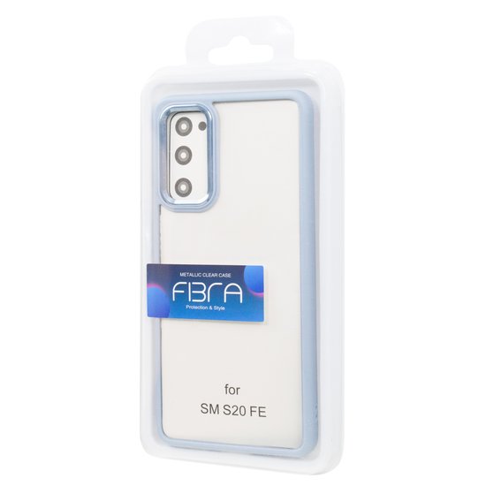 FIBRA  Metallic Clear Case Samsung S20 FE