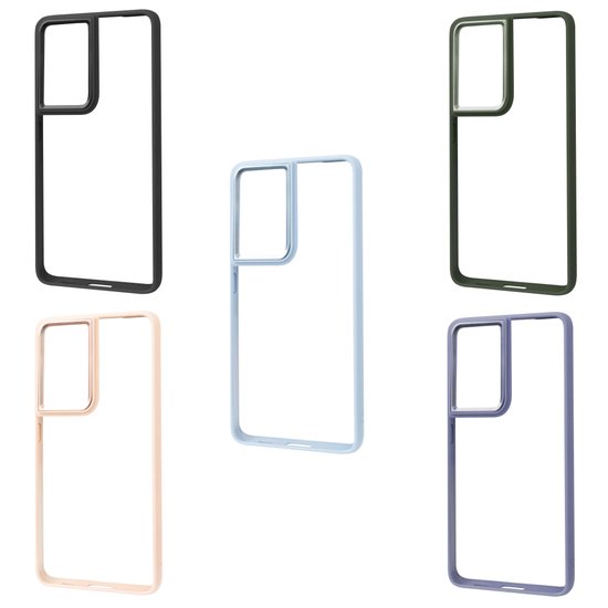 FIBRA  Metallic Clear Case Samsung S21 Ultra