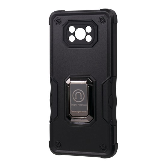 Armor Magnet Ring case Xiaomi Poco X3