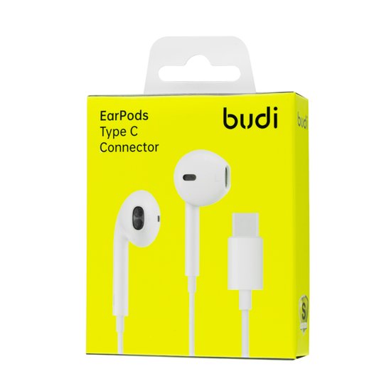M8JEP20T - HF Budi Earphone EP20T, Type-C connector