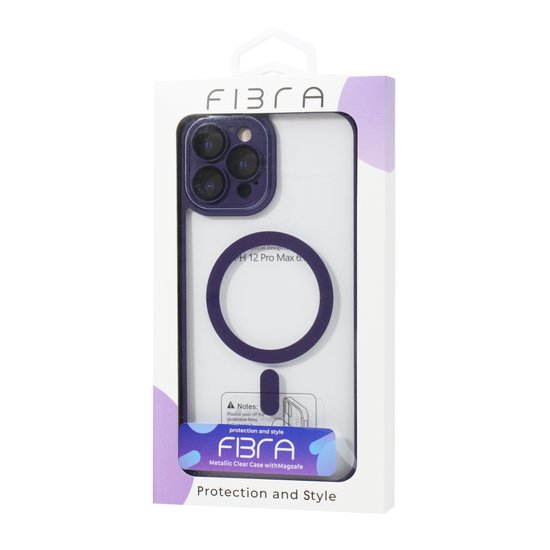 FIBRA Metallic Clear Case with MagSafe iPhone 12 Pro Max