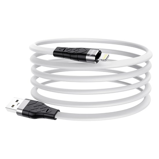 Кабель Hoco X53 Angel Silicone Lightning (1m)