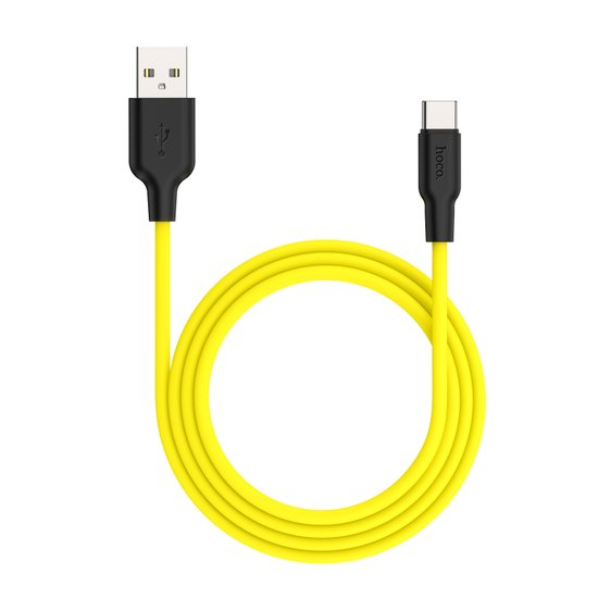 Кабель Hoco X21 Plus Silicone Micro USB (1m)