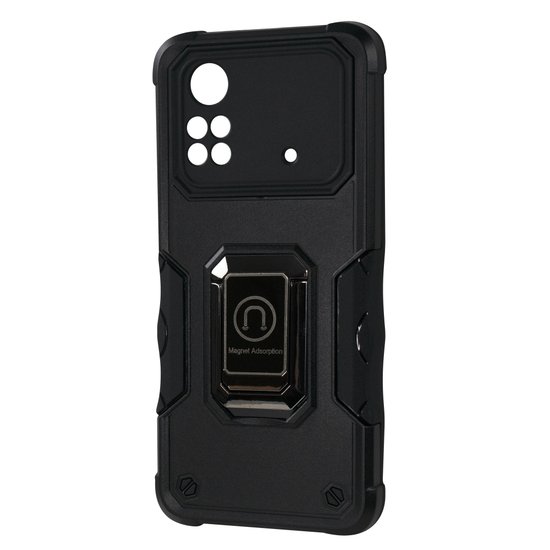Armor Magnet Ring case Xiaomi Poco M4 Pro