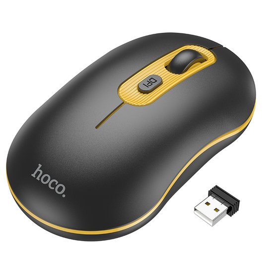 Мышь беспроводная Hoco GM21 Platinum 2.4G business wireless mouse