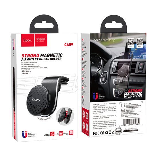 Автодержатель Hoco CA59 Victory air outlet magnetic in-car holder