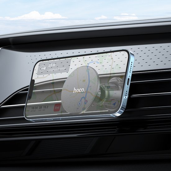 Автодержатель Hoco H12 Fine jade ring magnetic car holder(air outlet)