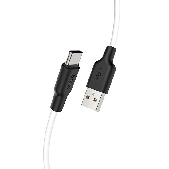 Кабель Hoco X21 Plus Silicone charging cable for Type-C(L=0.25M)