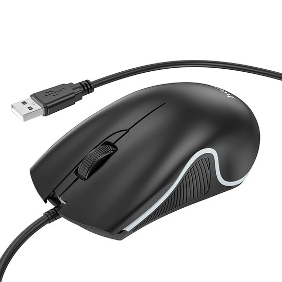 Мышь проводная Hoco GM19 Enjoy gaming luminous wired mouse