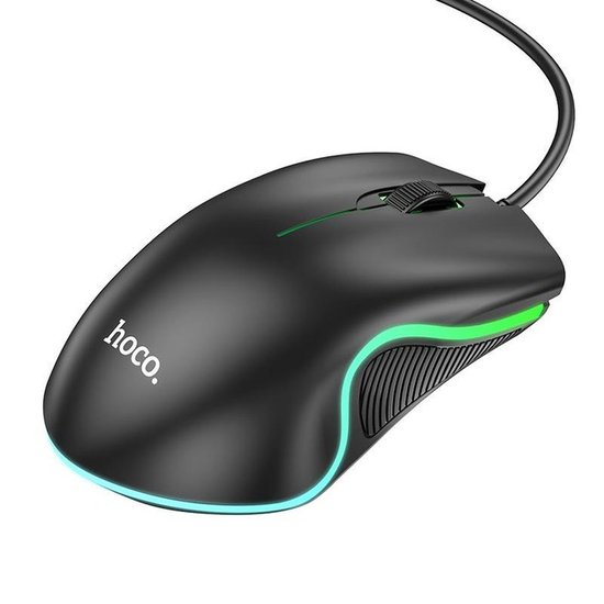 Мышь проводная Hoco GM19 Enjoy gaming luminous wired mouse