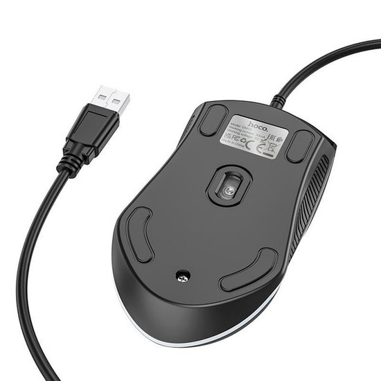 Мышь проводная Hoco GM19 Enjoy gaming luminous wired mouse