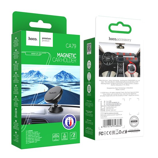 Автодержатель Hoco CA79 Ligue central console magnetic car holder