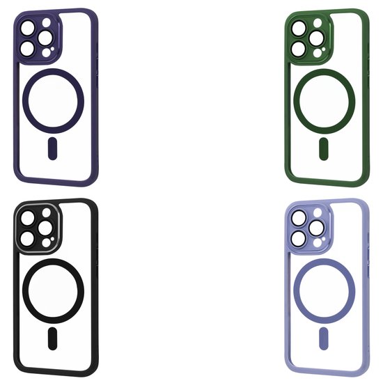 FIBRA Metallic Clear Case with MagSafe (Close Camera) iPhone 14 Pro