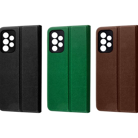 FIBRA Lether Flip case Samsung A53 (5G)