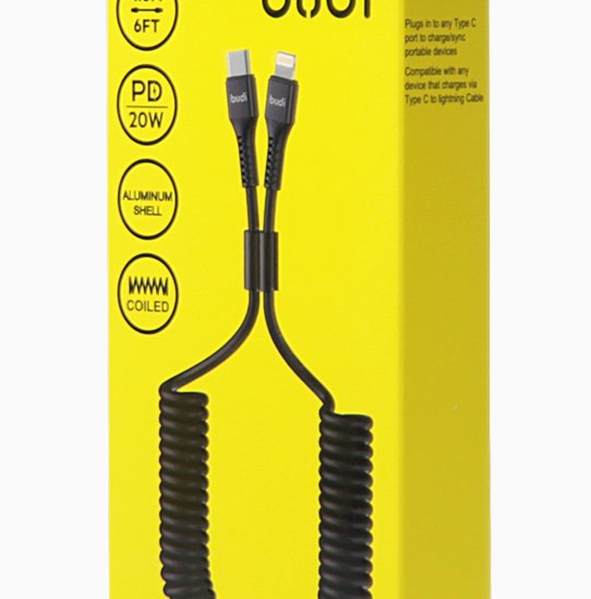 DC210TLS Budi Type-C to lightning cable Budi 1,8m 20W