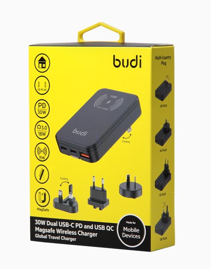 AC336WSB - Budi Home Charger 2 USB