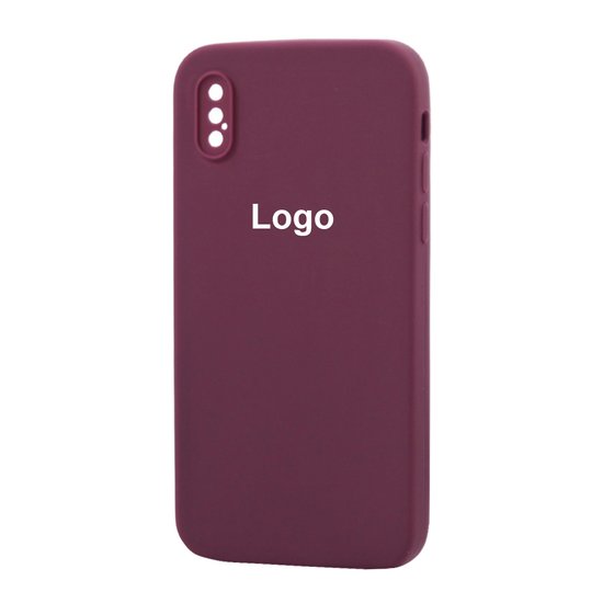 Square Full Silicone Case  iPhone XS