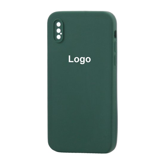 Square Full Silicone Case  iPhone XS